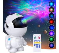 Astronaut Galaxy Projector with Nebula, Star Projector Ceiling LED Lamp with 8 Modes Astronaut Starry Night Light with Remote Kids Projector Gift for Boys Adults for Bedroom, Birthdays