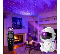 Astronaut Galaxy Projector with Remote, Multicolor Nebula Starry Night Light Projector, 360° Rotation, Spaceman Light Projector for Bedroom, Kids & Adults, Best for Birthdays & Parties