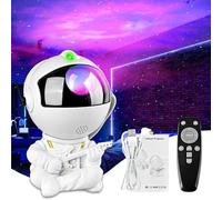 Astronaut Galaxy Projector with Remote - Star Nebula Light Projector for Kids Bedroom, Space Projector for Ceiling, LED Star Projector for Relaxation, Room Decor, Party, Gift (Astronaut with Guitar)