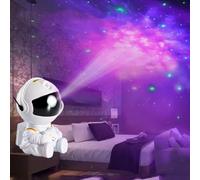 Astronaut Galaxy Star Projector Night Light with Remote, 360° Adjustable Space Buddy Nebula & Starry Ceiling Lamp, Timer, USB Powered, Bedroom Decor for Kids & Adults, Gifts for Christmas & Birthdays
