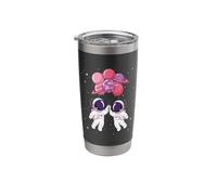 Astronaut Galaxy Walker Floating Through Space Design Stainless Steel Insulated Tumbler