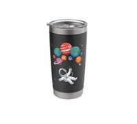 Astronaut Galaxy Walker Floating Through Space Design Stainless Steel Insulated Tumbler