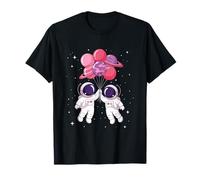 Astronaut Galaxy Walker Floating Through Space Design T-Shirt