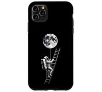 Astronaut Holding Earth Balloon Black and White Space Art Case for iPhone 11 Pro Max