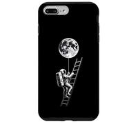 Astronaut Holding Earth Balloon Black and White Space Art Case for iPhone 7 Plus/8 Plus