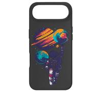 Astronaut Holding Planets | Colorful Space Art | Galaxy Art Case for iPhone Air