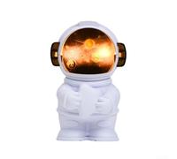 Astronaut Humidifier USB Desktop Device 220mL Silent Mist Maker for Bedroom Office Dorm Room Air Moisturizer Decor White(A)