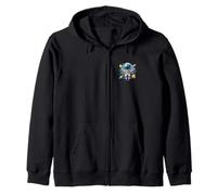 Astronaut in Space Space All Gifts Cosmos Lovers Zip Hoodie