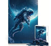 Astronaut in The Ocean Jigsaw Puzzles for Adults 1000 Pieces Sharp Memory Restful Pleasure Neat Edges Memorable Gift (38X26CM)