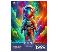 Astronaut Jigsaw Puzzles for Adult The Impossible Challenge 1000 Piece Difficult Hard Jigsaw Puzzles for Man And Woman with Letters on Back 70x50cm/1000pcs