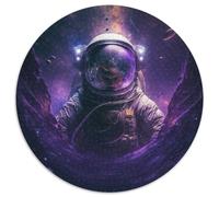 Astronaut Jigsaw Puzzles for Adults 1000 Piece Cardboard Jigsaw Puzzles for Adults Relax & Challenge, Colorful Home Decor Art, for Friends 67.5x67.5cm