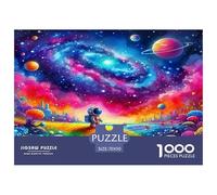 Astronaut Jigsaw Puzzles for Adults 1000 Piece Jigsaw Puzzles for Adults The Whole for Women, Gifts for Men-Jigsaws 1000 Pieces