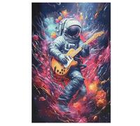 Astronaut Jigsaw Puzzles for Adults 1000 Pieces Puzzle Art Collection Brain Teaser Adults And Children Premium Quality Wooden Puzzle (78×53cm)