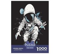 Astronaut Jigsaw Puzzles for Adults Educational Game The Impossible Challenge 1000 Piece Difficult Hard Jigsaw Puzzles for Man And Woman with Letters on Back 70x50cm/1000pcs