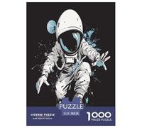 Astronaut Jigsaw Puzzles for Adults The Impossible Challenge 1000 Piece Difficult Hard Jigsaw Puzzles for Man And Woman with Letters on Back 38x26cm/1000pcs
