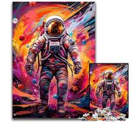 Astronaut JigsawPuzzle 1000 Pieces for Adults Challenging Puzzles Brain Teaser, Adult Game, Family Interactive Activity 26X38CM/10.23x14.96inch