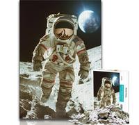 Astronaut Jigsaws Puzzles 1000 Pieces for Adults Gifts,Decompressing Intellectual Educational Toy Great Gifts And Toys (38x26cm)