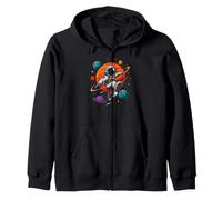 Astronaut Kids Space Explorer Zip Hoodie
