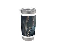 Astronaut Knight Future in Middle Ages Stainless Steel Insulated Tumbler