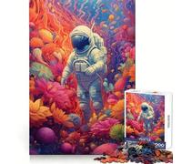 Astronaut Lost 1000 Pieces Puzzles for Adults Mind Recall Leisure Pleasure Firm Interlock Xmas Gift (50X75CM)