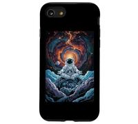 Astronaut Meditates In Space Journey To Inner Cosmos Dream Case for iPhone SE (2020) / 7/8