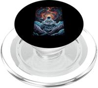 Astronaut Meditates In Space Journey To Inner Cosmos Dream PopSockets PopGrip for MagSafe