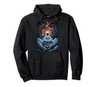 Astronaut Meditates In Space Journey To Inner Cosmos Dream Pullover Hoodie