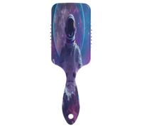 Astronaut Meditating on the Moon Air Cushion Hair Brush, Hair Detangler Brush, Mens Detangling Brush