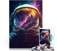 Astronaut Milky Way Helmetteenagers Puzzles 2000 Piece Jigsaws Challenging Game is ideal as a gift for the whole family 70x100cm