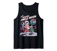Astronaut Mission Jingle Moon Space Christmas Holiday Tank Top
