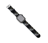 Astronaut Moon Swing Planets Spacees Galaxy Watch Band Compatible with Apple Watch Silicone Watch Straps Replacement Straps