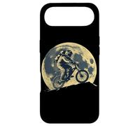 Astronaut Mountain Biker Moon Space Cool Mountain Biking Case for iPhone Air