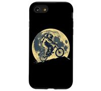 Astronaut Mountain Biker Moon Space Cool Mountain Biking Case for iPhone SE (2020) / 7/8