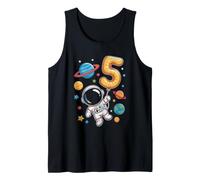 Astronaut Number Five Space Explorer Kids Tank Top