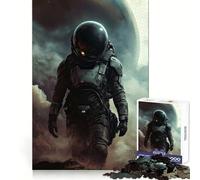 Astronaut on Alien Planet 1000 Pieces Puzzles for Adults Mind Recall Leisure Pleasure Firm Interlock Xmas Gift (38X26CM)