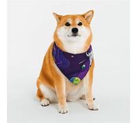 Astronaut On Mission in Outer Space Dog Bandanas,Triangle Reversible Pet Scarf for Boy and Girl,Bandana for Small Medium Large and Extra Large Dogs Medium