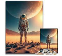 Astronaut on New PlanetJigsaw Puzzles for Adults 1000 Piece Paper Puzzles for Teenagers & Teens Ideal Birthday 1000 PCS(38x26cm)