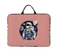 Astronaut On The Moon 1 Print Laptop Case Sleeve Notebook Protector Bag For School And Office Travel Business