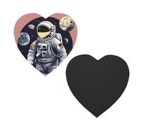 Astronaut On The Moon 1 Print Strong Refrigerator Magnets Decor Fridge Magnets,For Kitchen Whiteboard Office Locker