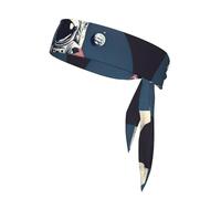 Astronaut On The Moon Print Sport Head Ties Headbands Bandanas Workout Hair Band Athletic Sweatbands for Running Tennis