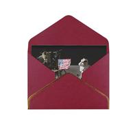 Astronaut On The Moon Thank You Card Envelope 4x6 Inch Wedding Baby Shower Thank You Bride Shower Business Birthday.