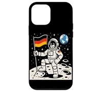 Astronaut On The Moon With German Flag Case for iPhone 12 mini