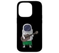 Astronaut Outer Space Ukulele Luau Cute Funny Hawaii Case for iPhone 14 Pro