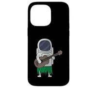 Astronaut Outer Space Ukulele Luau Cute Funny Hawaii Case for iPhone 14 Pro Max