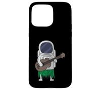 Astronaut Outer Space Ukulele Luau Cute Funny Hawaii Case for iPhone 15 Pro Max