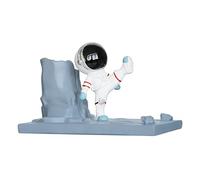 Astronaut Pen Holder Stand Practical Desktop Decoration Home Personality Decorations Schooling- Pen Holder for Desk