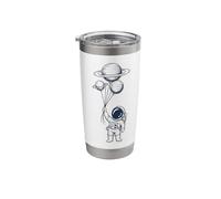 Astronaut Planet Balloons Space Stainless Steel Insulated Tumbler