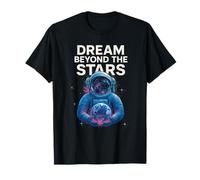Astronaut Planet Earth Outer Space Galaxy Universe Science T-Shirt