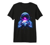 Astronaut Planet Outer Earth Space Galaxy Universe Science Premium T-Shirt