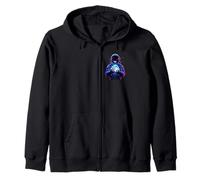 Astronaut Planet Outer Earth Space Galaxy Universe Science Zip Hoodie